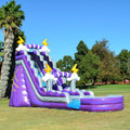 Inflatable Water Slide with Splash Pool K6344