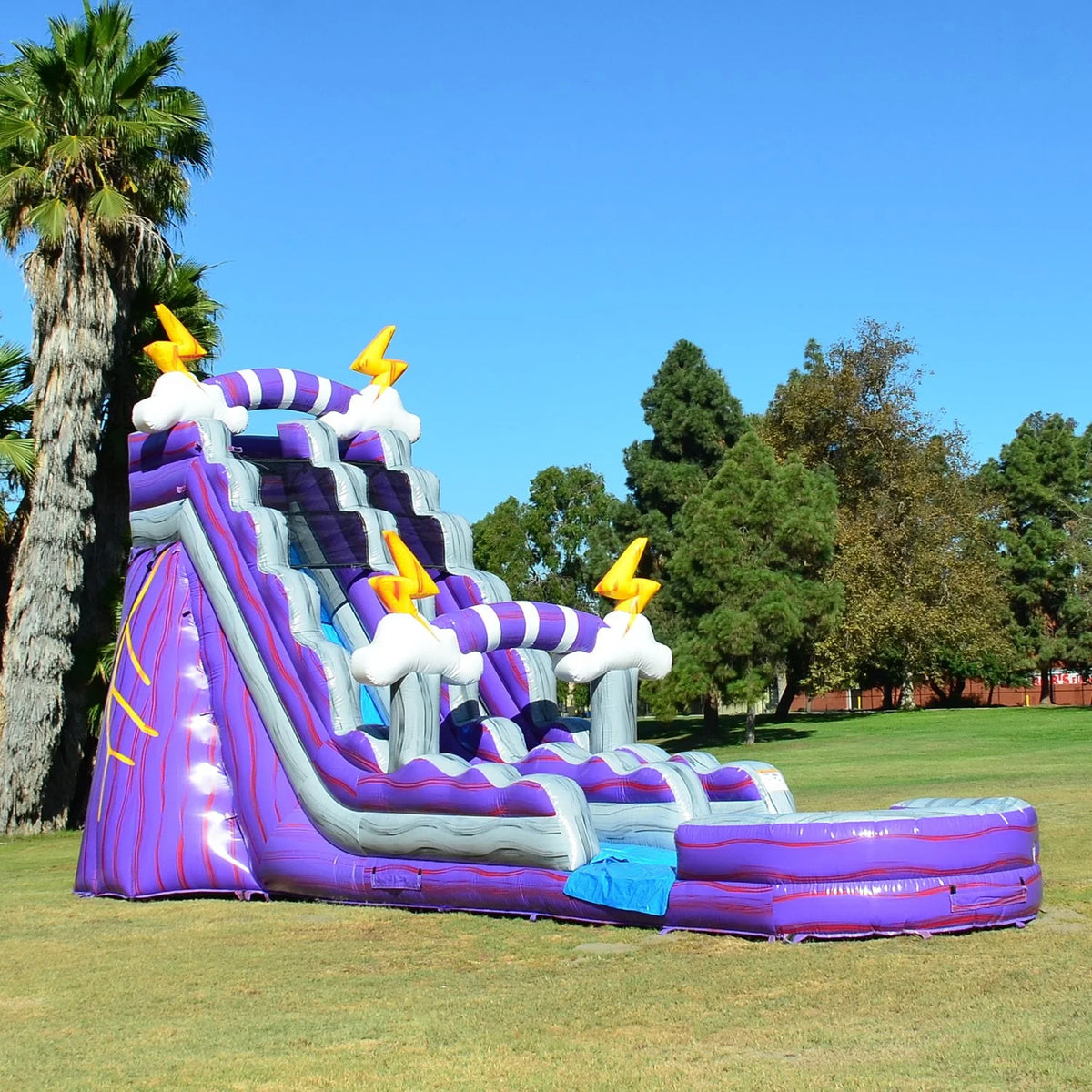 Inflatable Water Slide with Splash Pool K6344