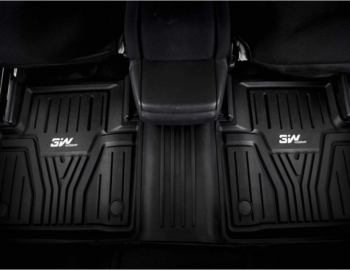 Black TPE All Weather Floor Mats Full Set R59905