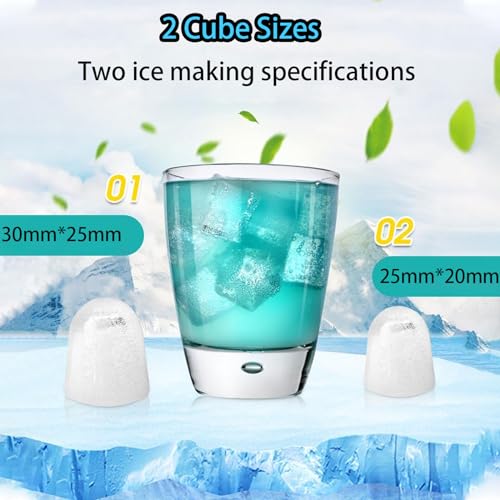 Counter Top Electric Ice Maker Machine with 1.3L, Black N734828