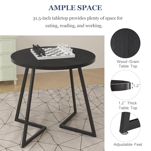 Small Round Dining Table Set for 2 W141398
