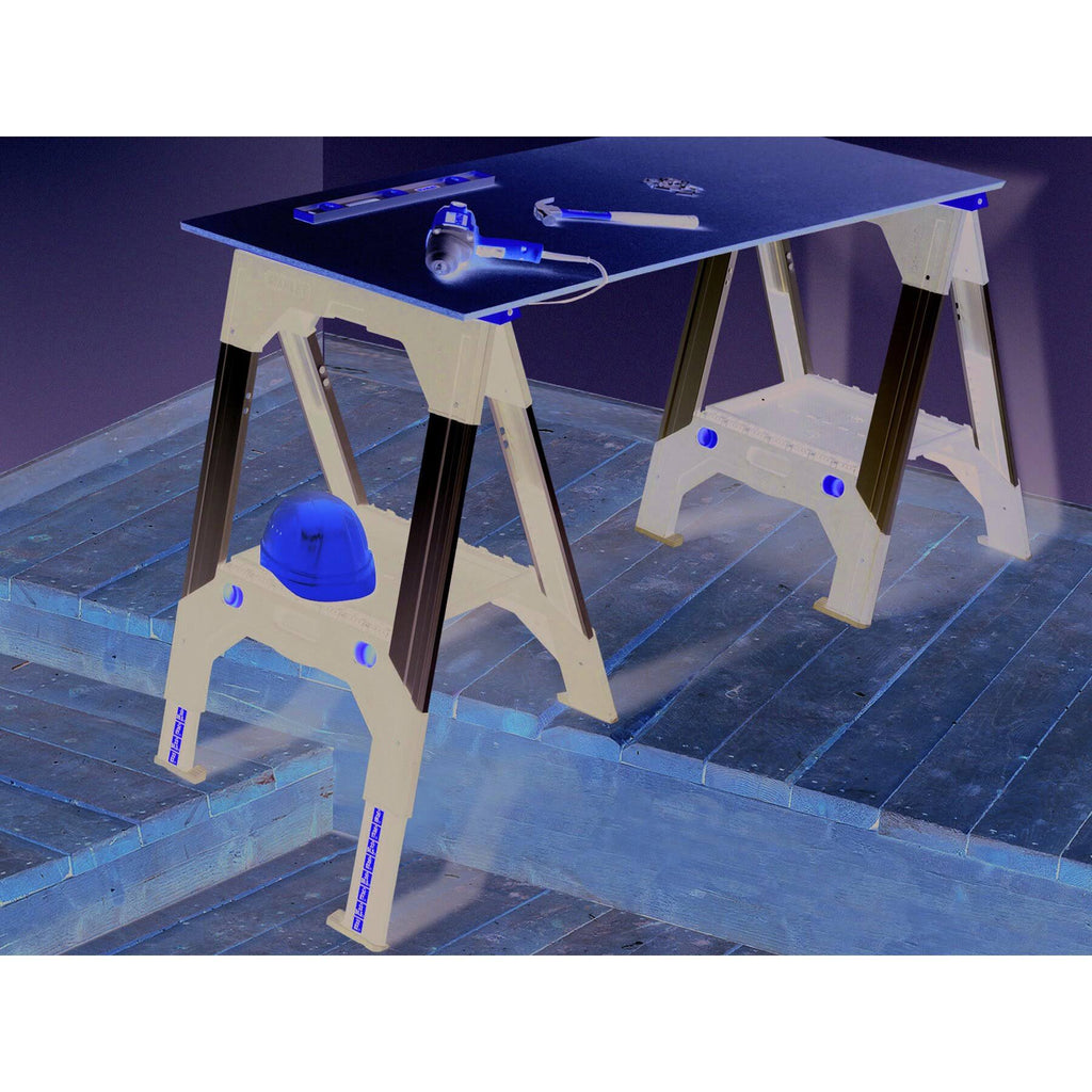 Telescopic Saw Horse Twin Pack G487