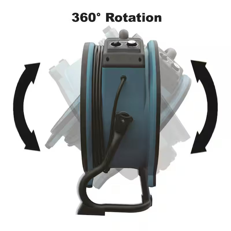 18 in. Variable Speed Axial Fan with Timer Q205928