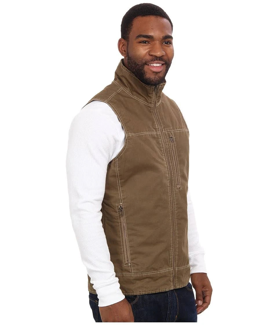 Khaki Burr Vest Y2069