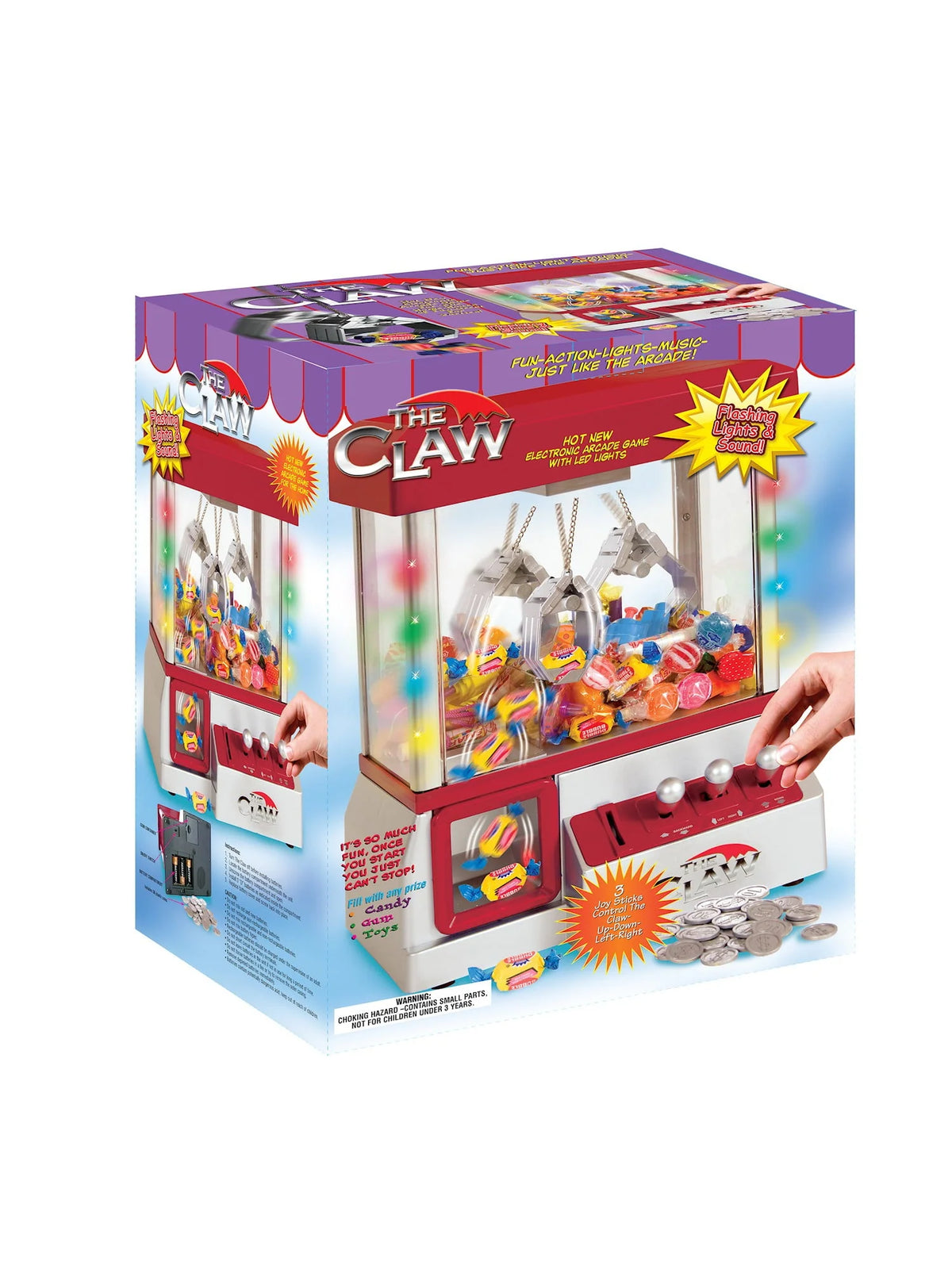 Mini Claw Machine for Kids Red Y26448