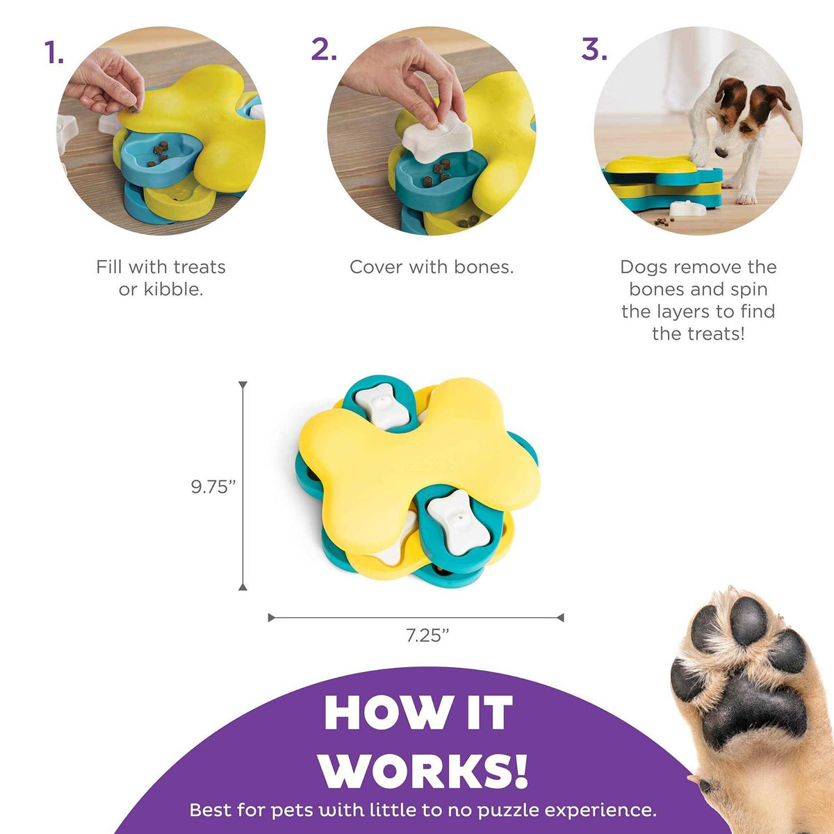 Dog Puzzle Toy B8578