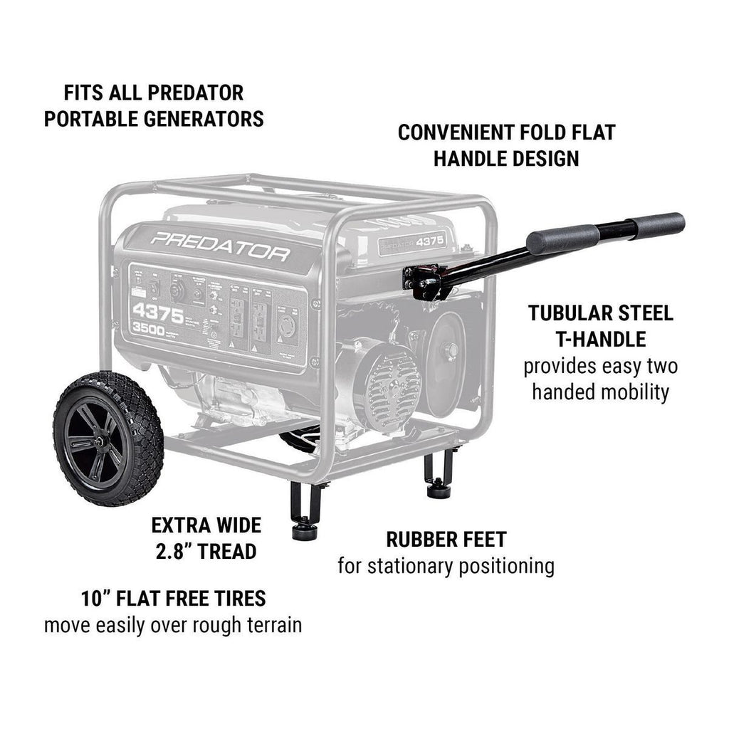 Heavy Duty Generator Wheel Kit F3001