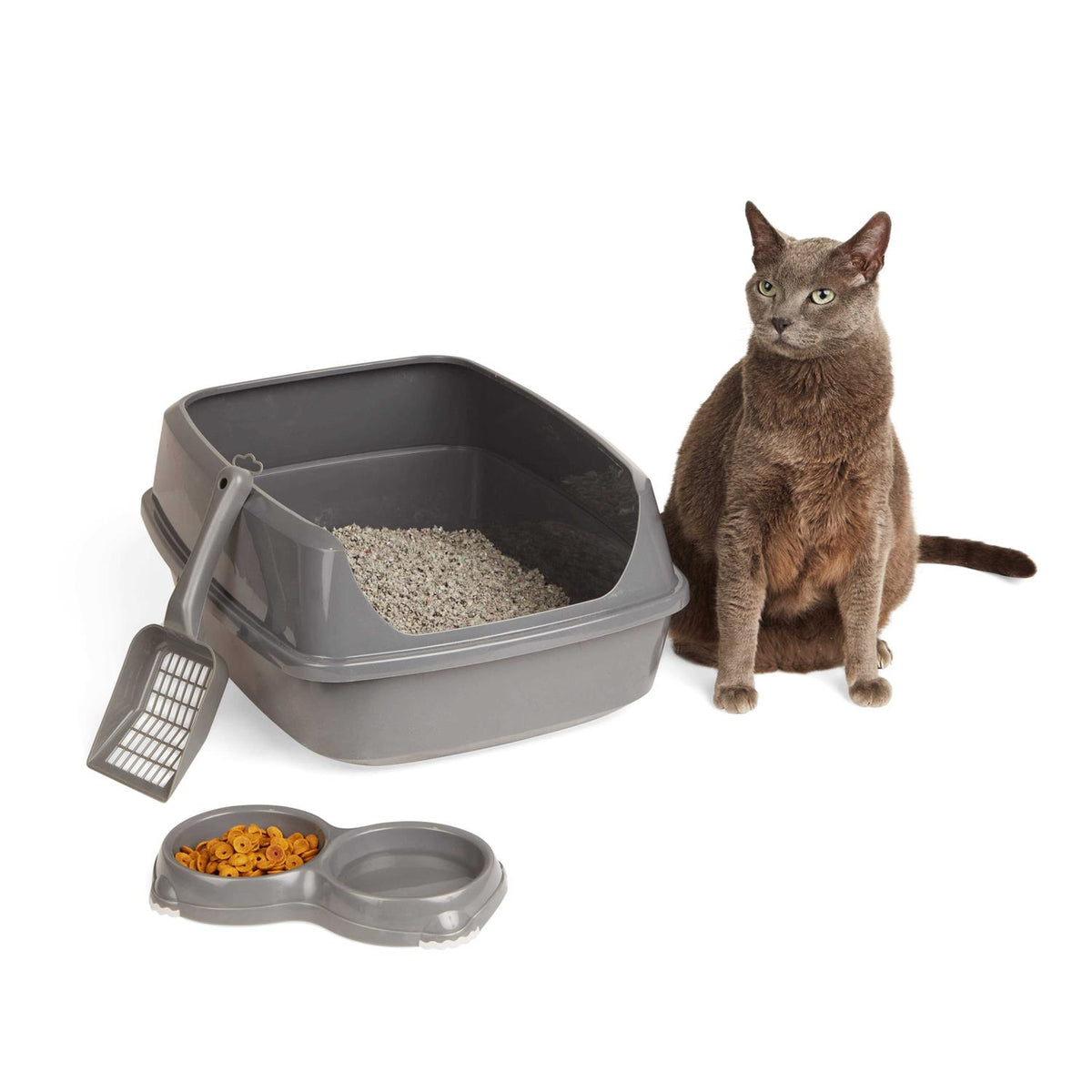 Grey Litter Box Starter Bundle F772663