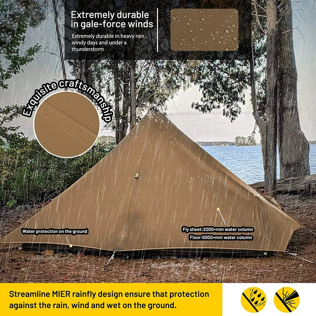 Lanshan Ultralight 3-Season Backpacking Tent V7034