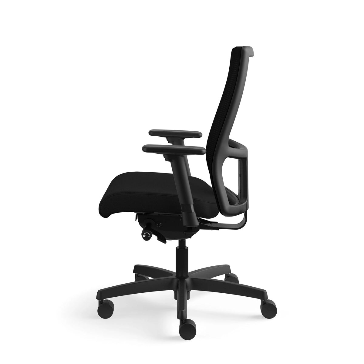 Black Mid-Back Work Chair N67299