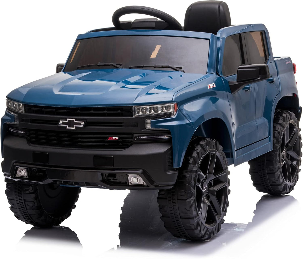 12V Battery Powered Ride On Truck Car with Remote Control, Blue A3623