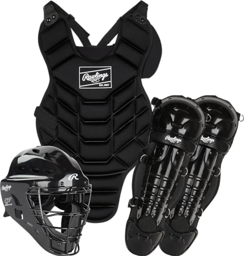 Youth Catcher's Set with Facemask, Chest Protector, Leg Guards H8711