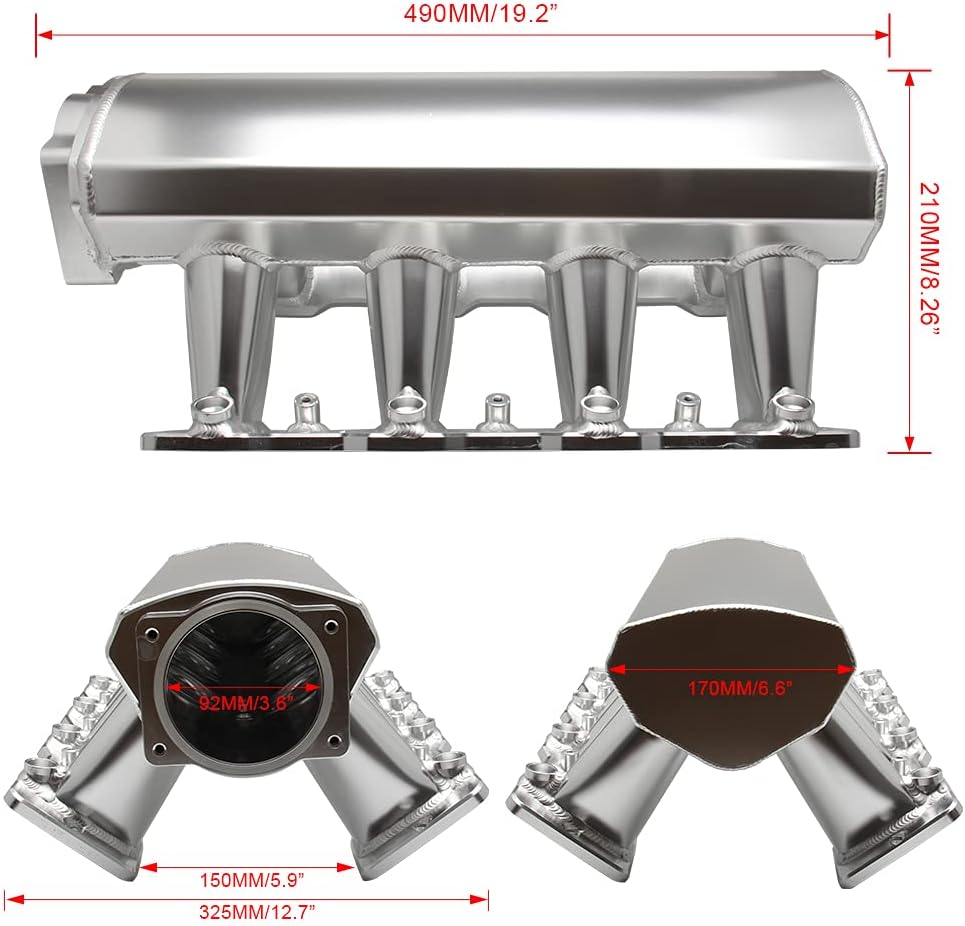 Sheet Metal Fabricated EFI Intake Manifold I952