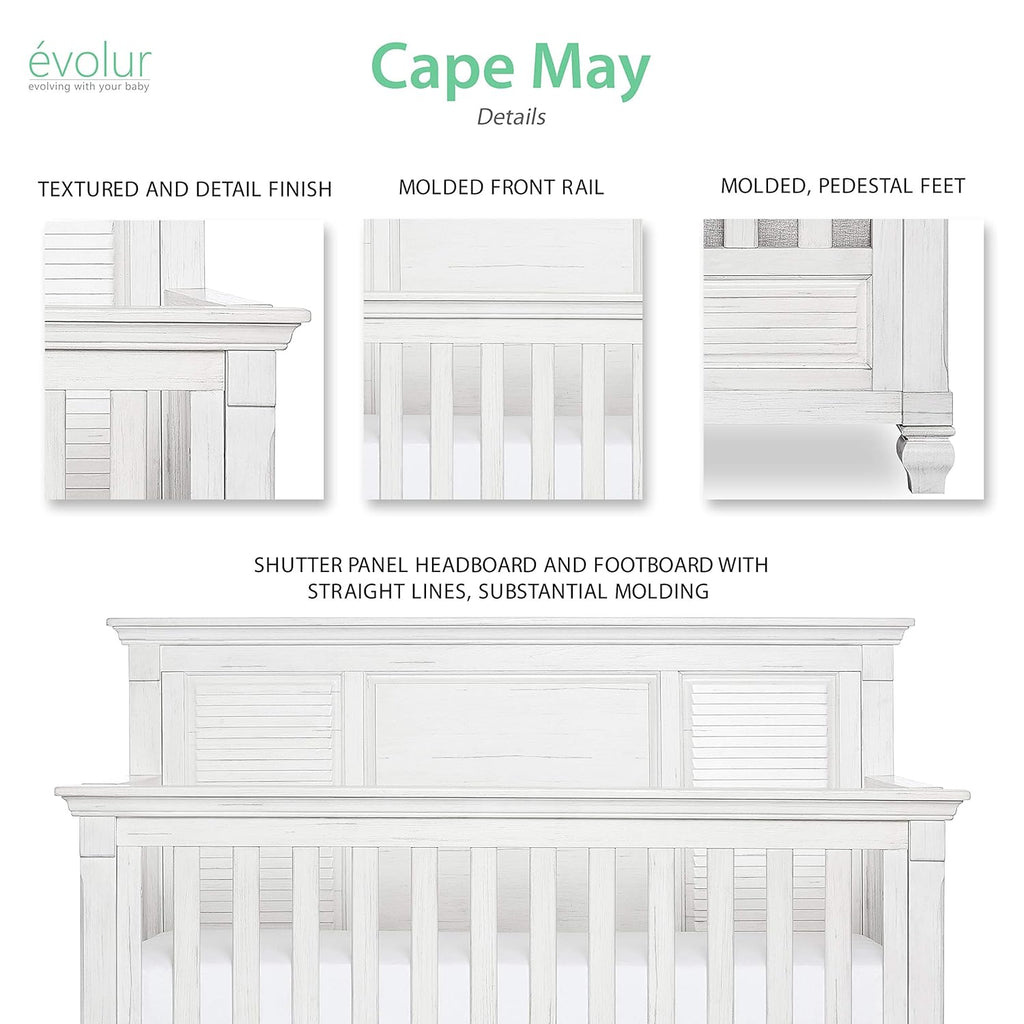 5 in 1 Convertible Crib C5765