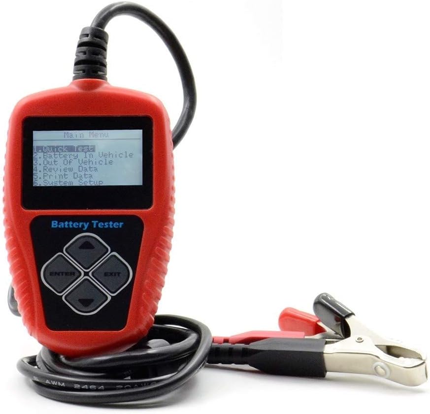 Auto Battery Tester 00-1100 CCA Digital Analyzer T41329