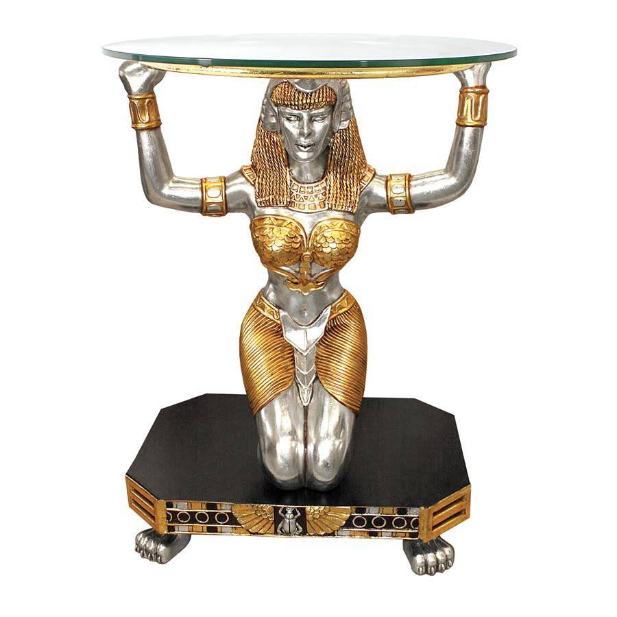 Glass-Topped Console Table B75894
