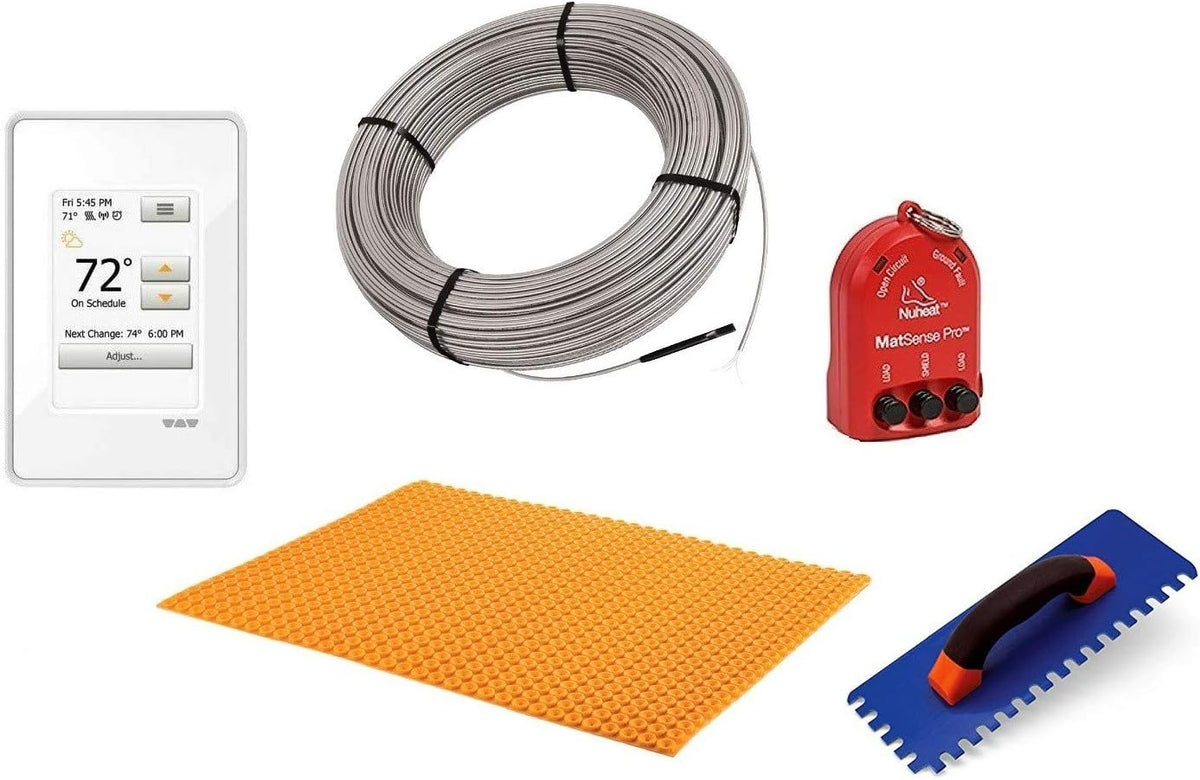 Floor Heating Kit with Programmable Thermostat J80462