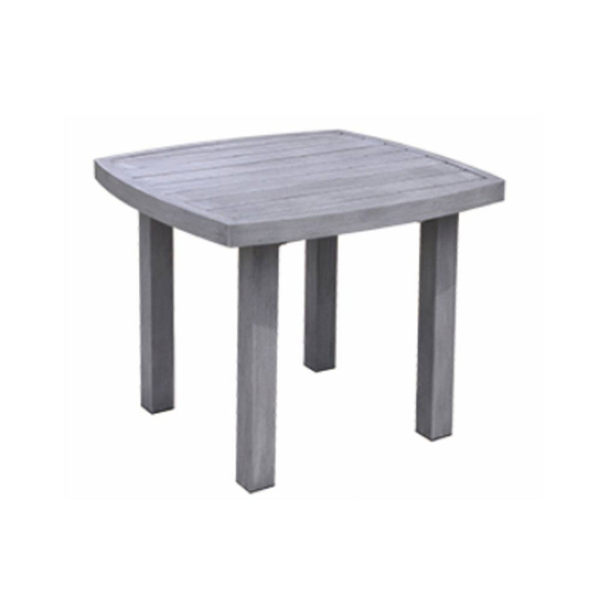 Aluminum Square End Table W93503