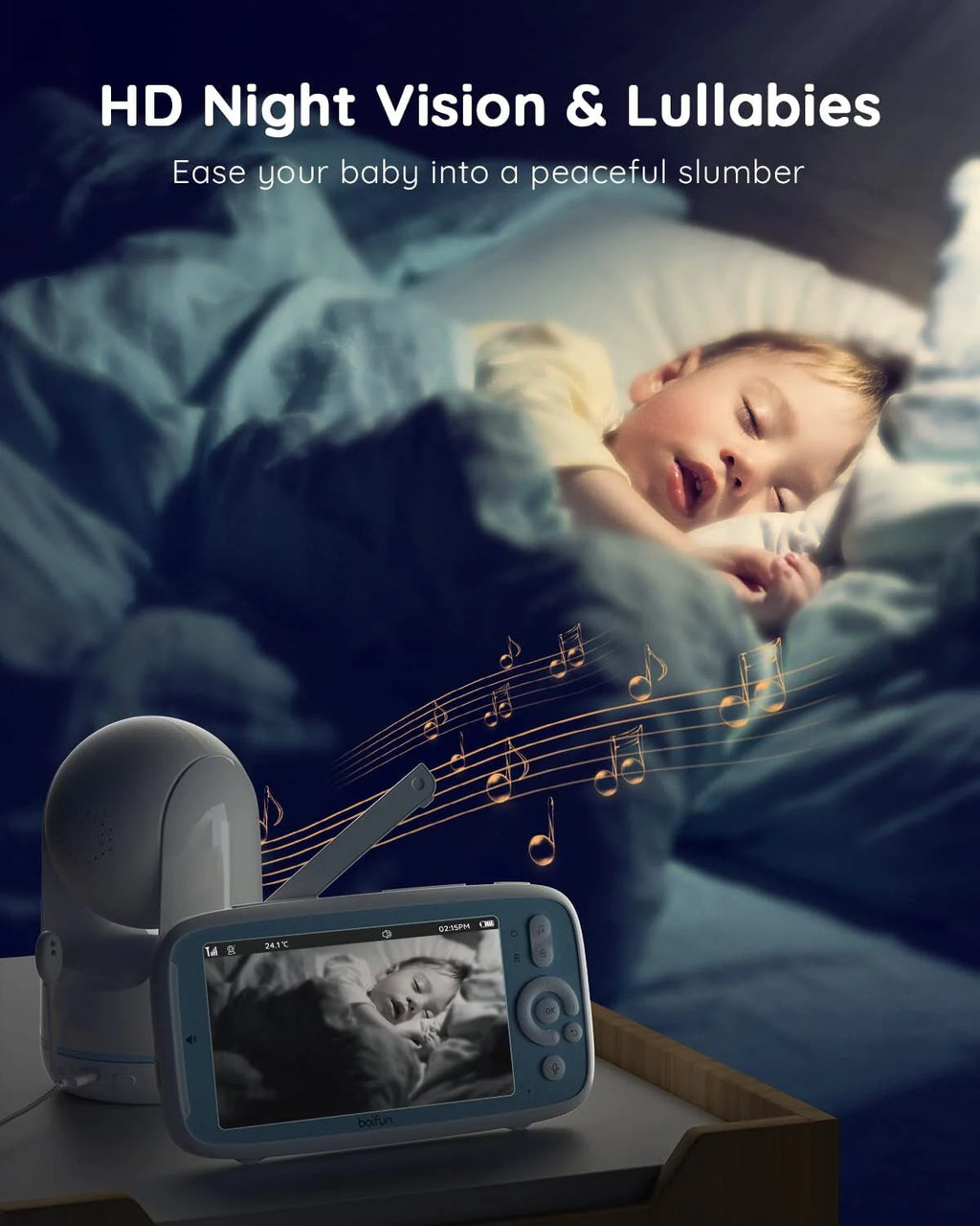 Baby Monitor with Camera and Audio L237237