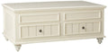 White Washed Lift Top Coffee Table Q6441