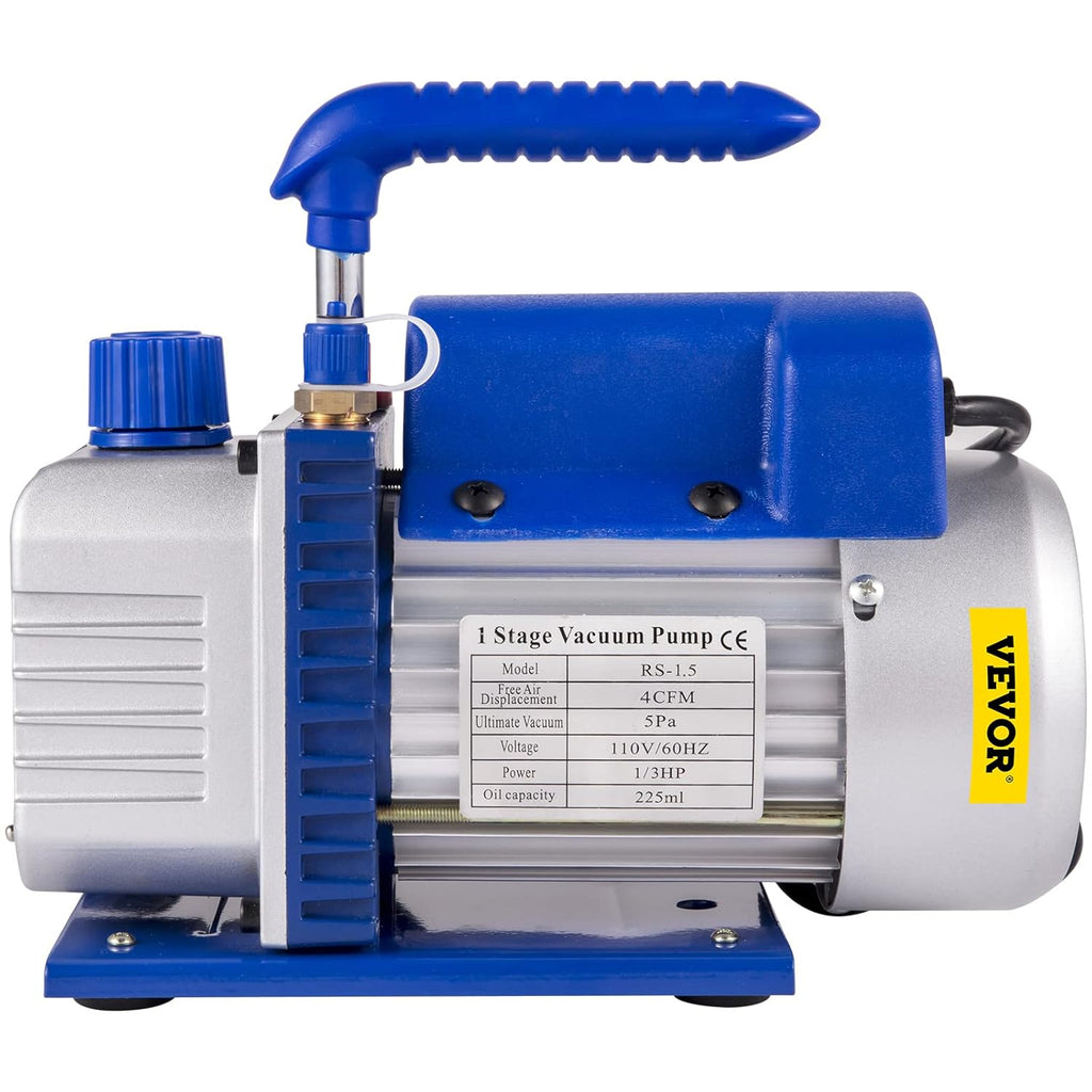 Vacuum Chamber Kit with Pump, 4CFM 1/3HP, 2 Gallon E587723