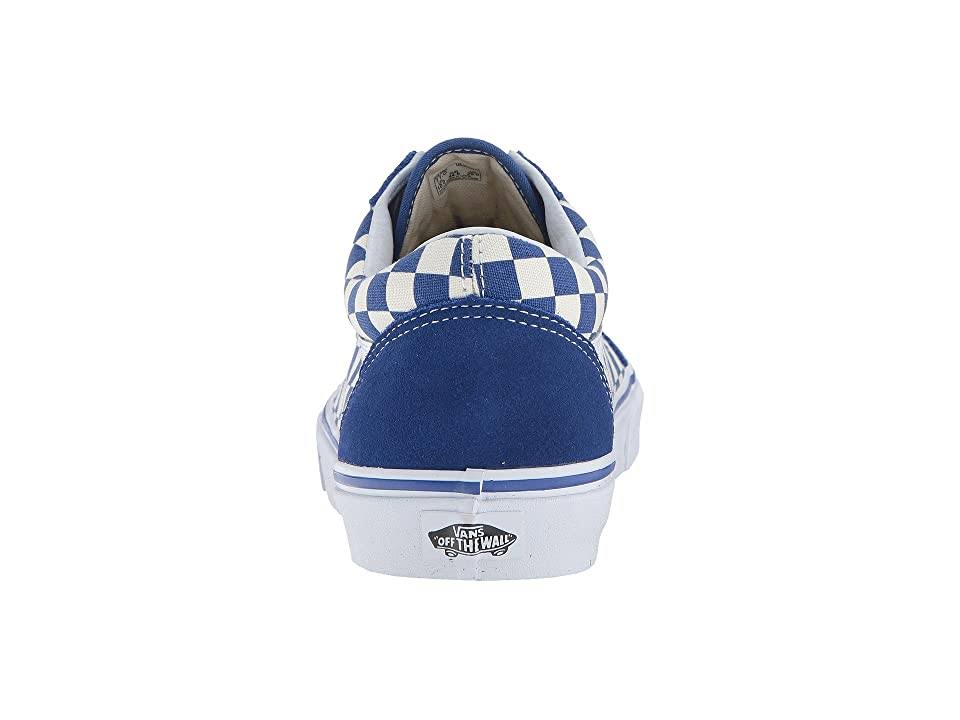 Blue Checkerboard Vans Shoes I7380