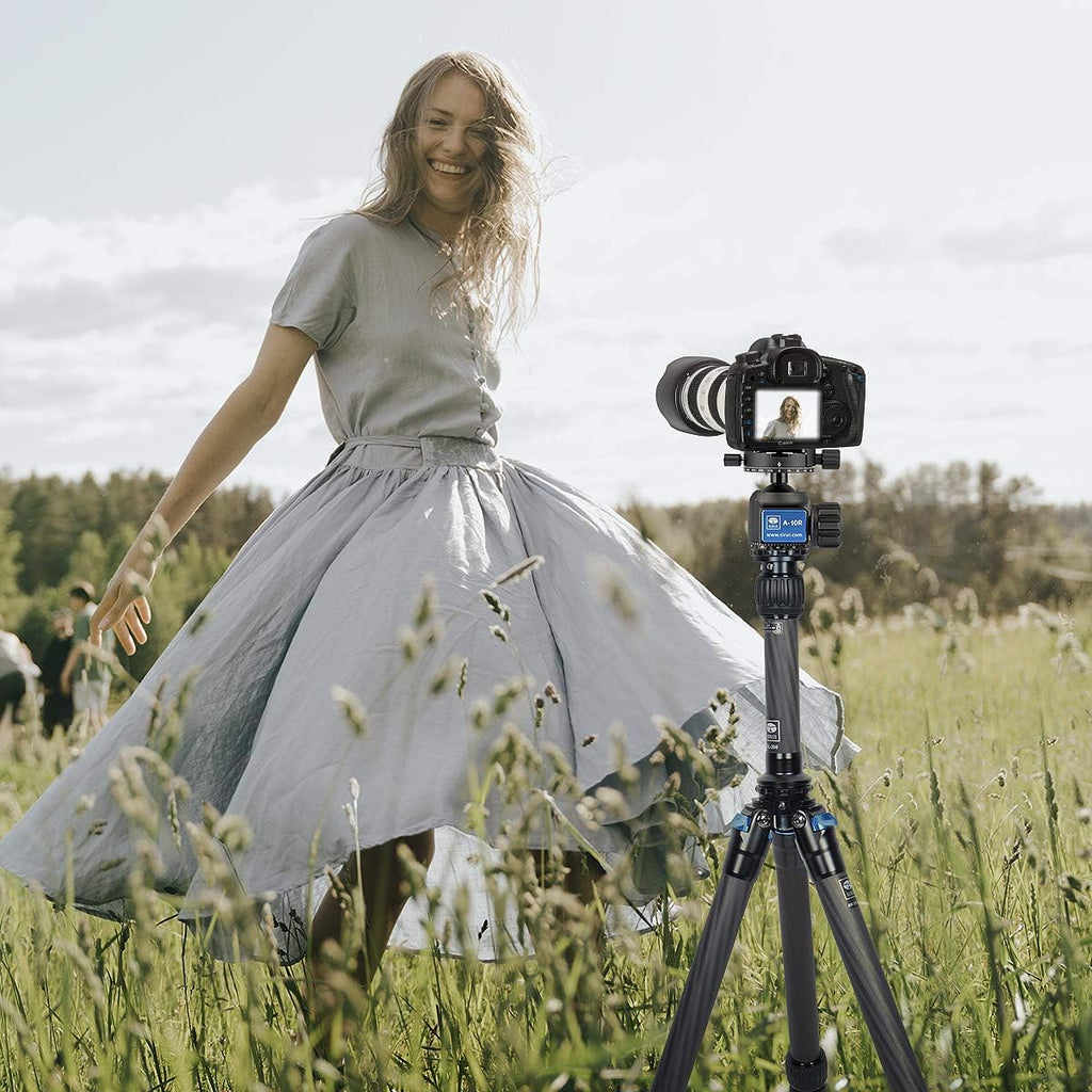 Carbon Fiber Tripod with Two-Section Center Column N8935