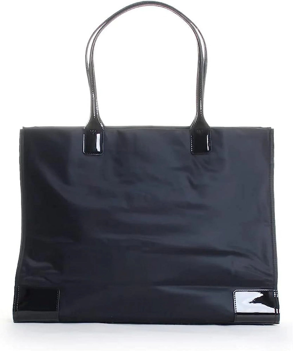Black Patent Tote Bag U28727