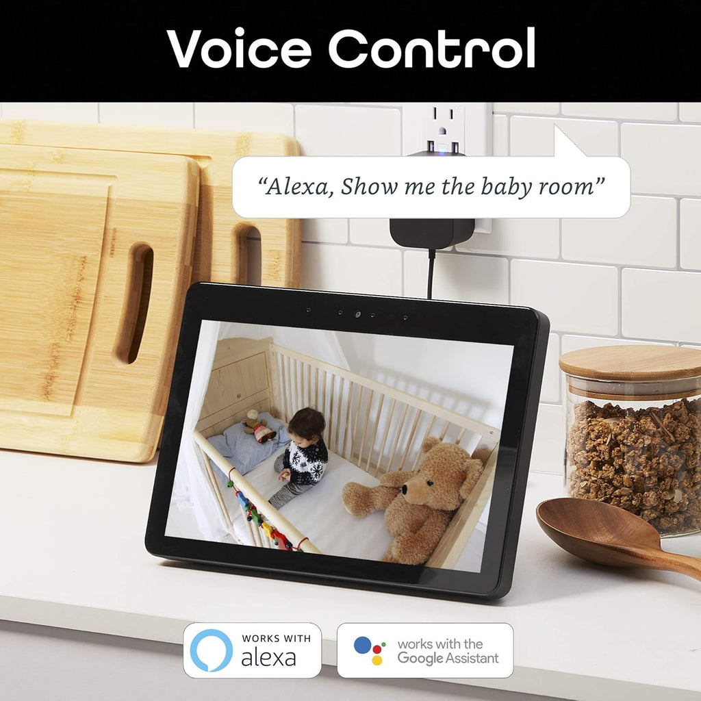 White 1080p Indoor Smart Security Camera 2 Pack V316