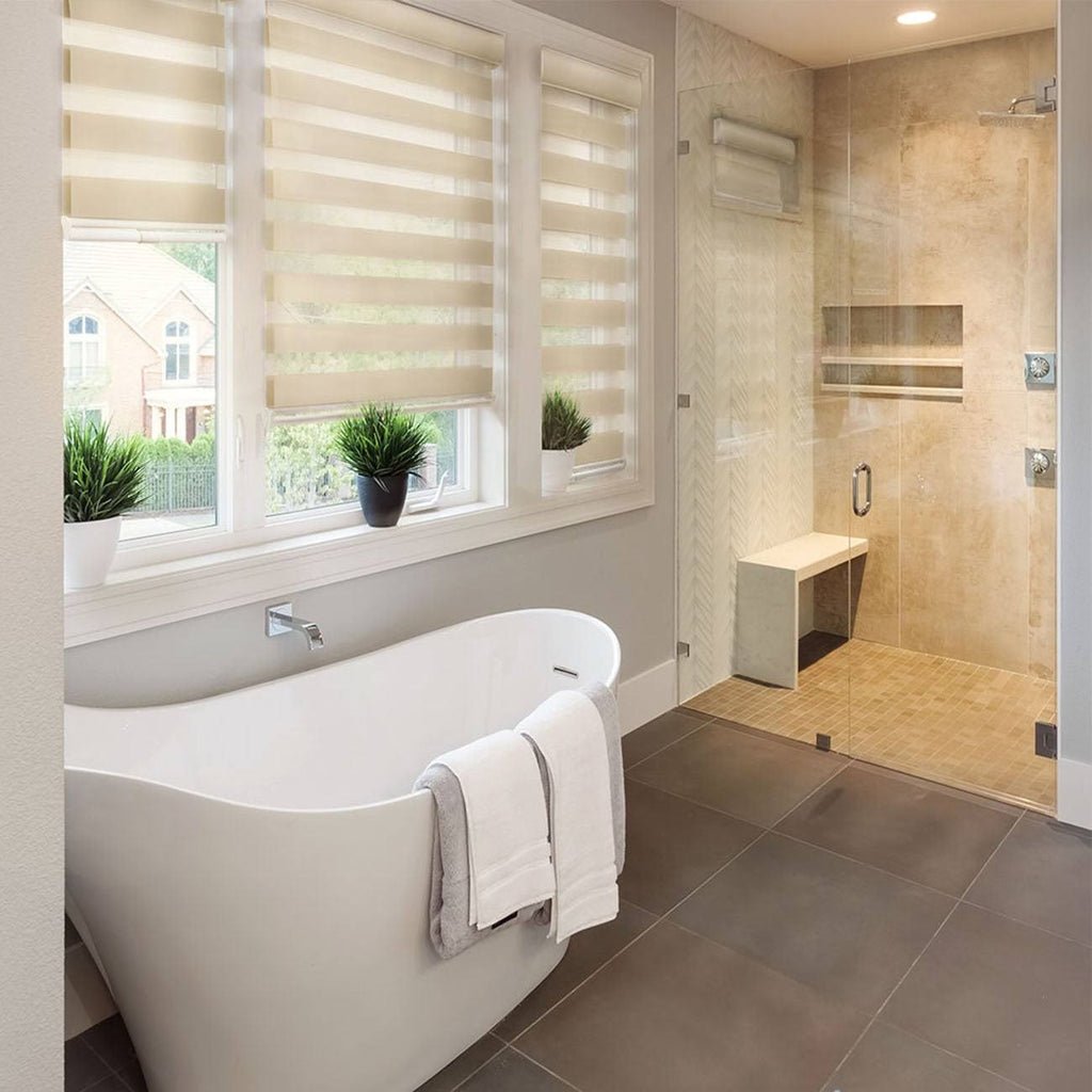 Zebra Roller Shades, 66 inch x 72 inch T2048