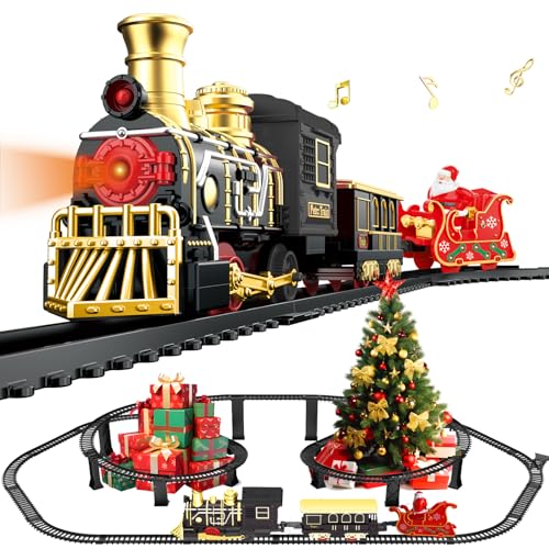 Electric Train Set with 3D Elevated Tracks X951426