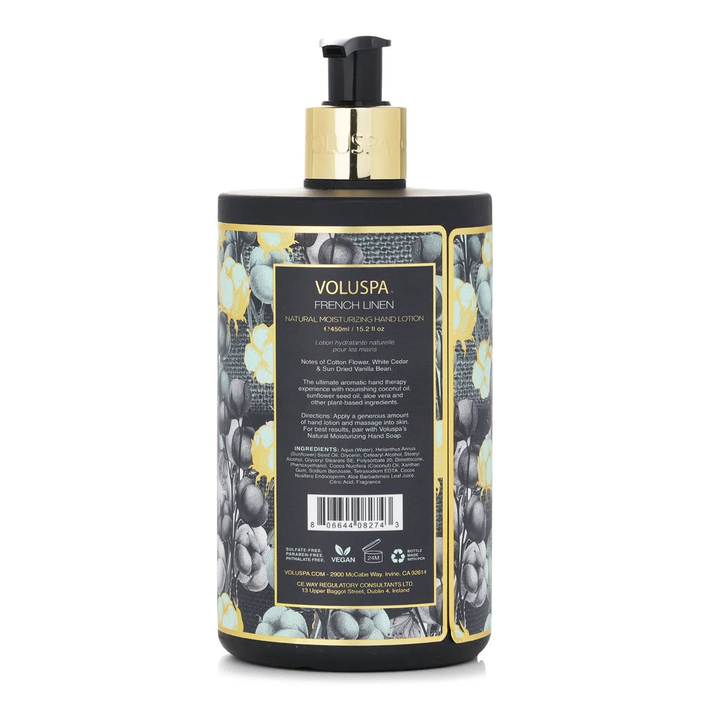 French Linen Moisturizing Hand Lotion 15.2oz I908698