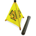 31 in. Pop Up Safety Cone Yellow Black D426178