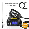 Dual Band VHF UHF 25W Mobile Radio with 4 Color Display H899