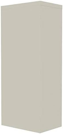 22 Deep 4 Drawer Letter File Cabinet in Putty P104