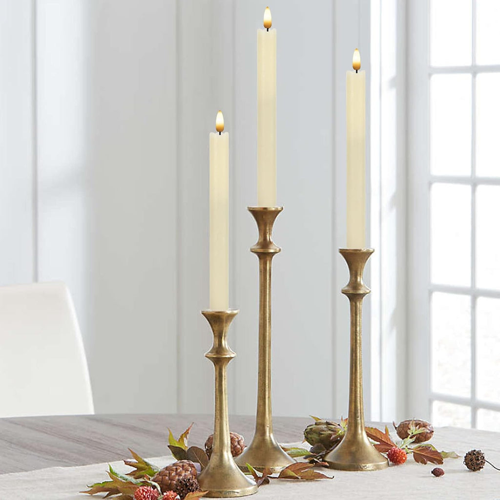 Flameless Taper Candles with Remote and Timer, 6 Pack E2451