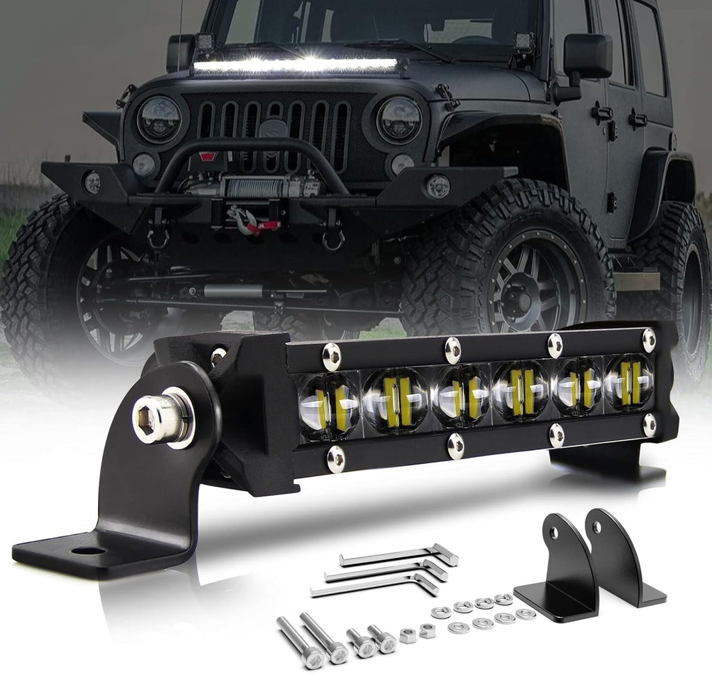 25 Inch Ultra-thin Led Light Bar Spot Flood Combo Off Road Lights Q837054