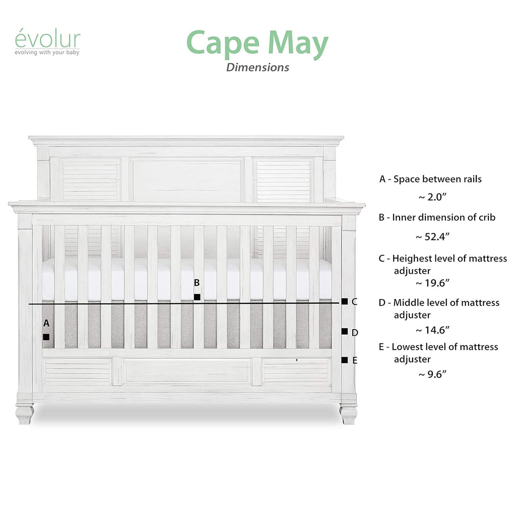 5 in 1 Convertible Crib C5765