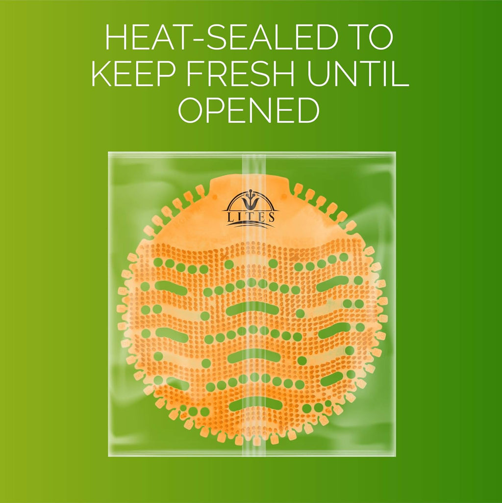 Urinal Screens Deodorizer Orange Scent, 30 Pack H456900