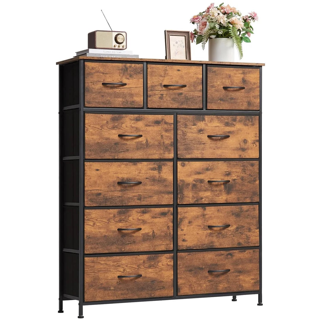 11 Drawer Fabric Storage Dresser Q215
