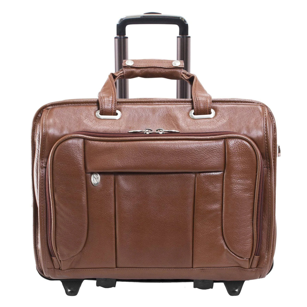 Black Wheeled Laptop Case S212