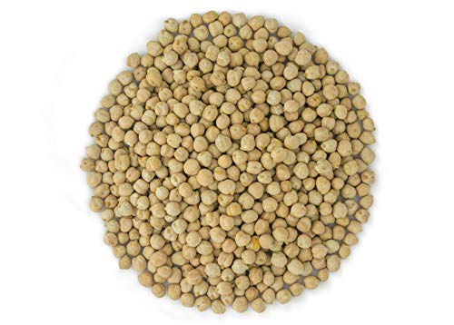 Organic Garbanzo Beans ChickPeas Raw Non-GMO Kosher Sproutable Low Sodium Bulk Vegan Dietary Fiber 10LB Q957