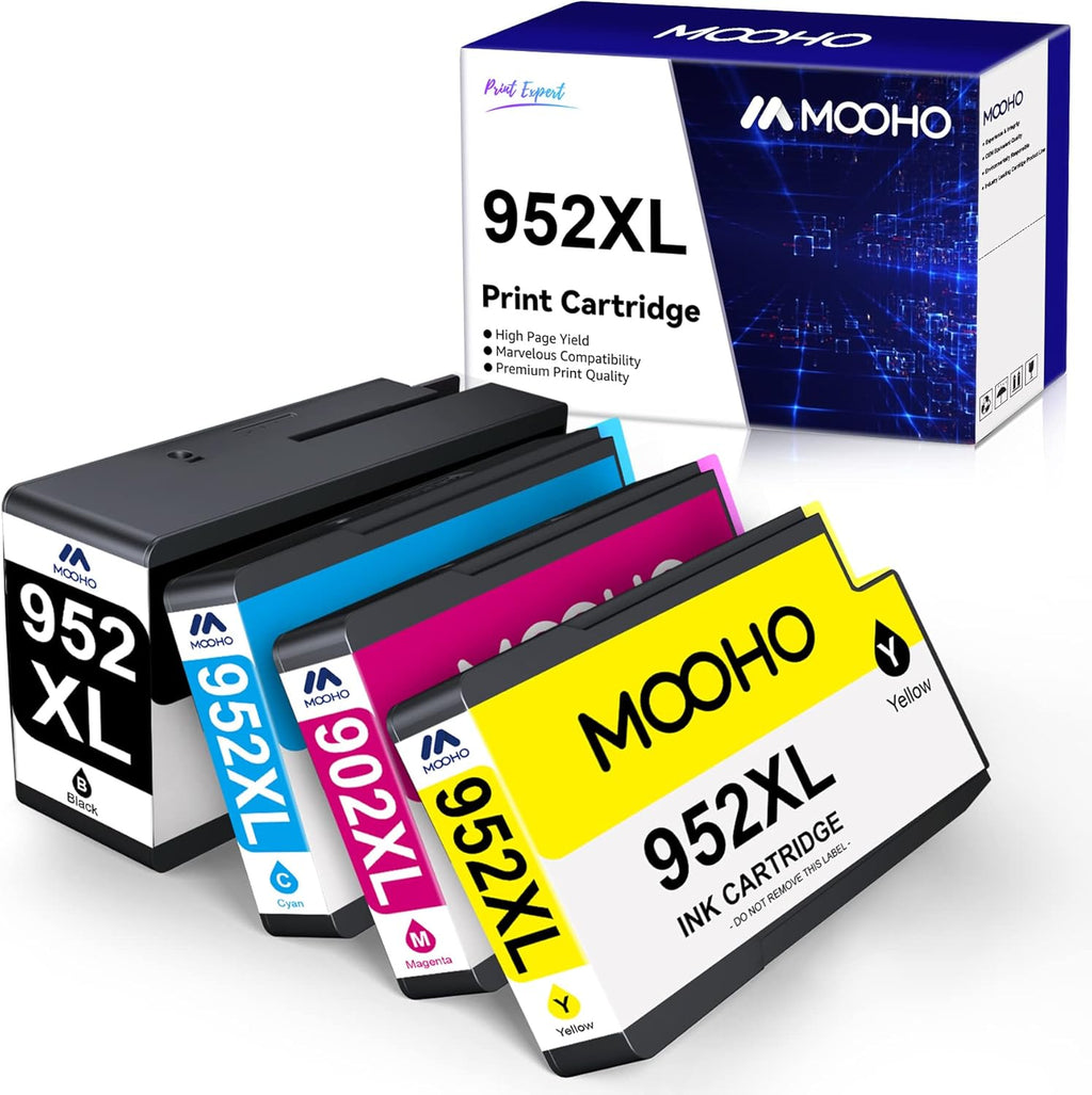 Remanufactured Ink Cartridge 4-Pack for HP OfficeJet Printer S38706