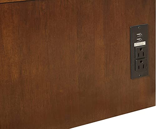 Queen Murphy Cabinet Bed with Charging Station K68892