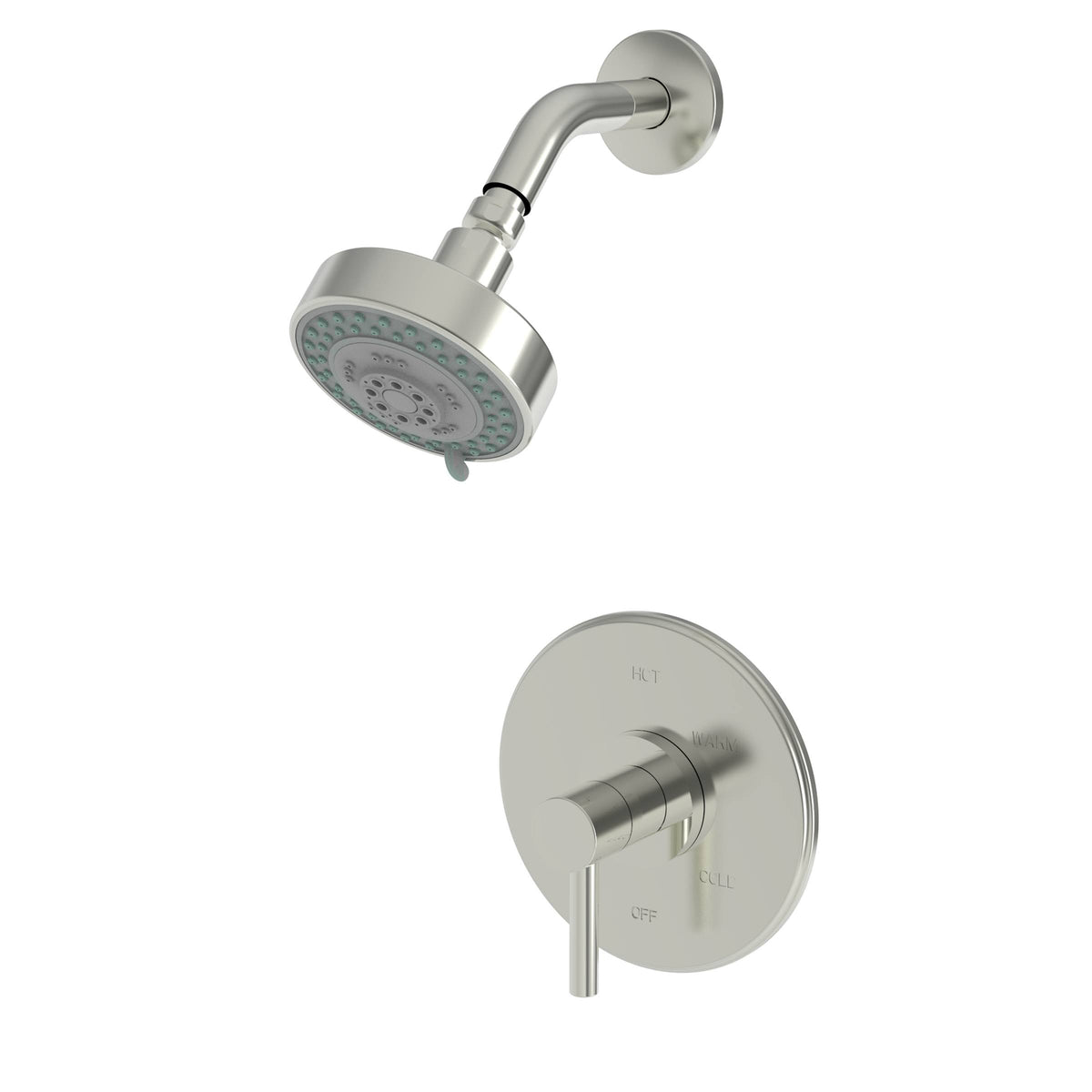 Gun Metal Shower Trim Set S394