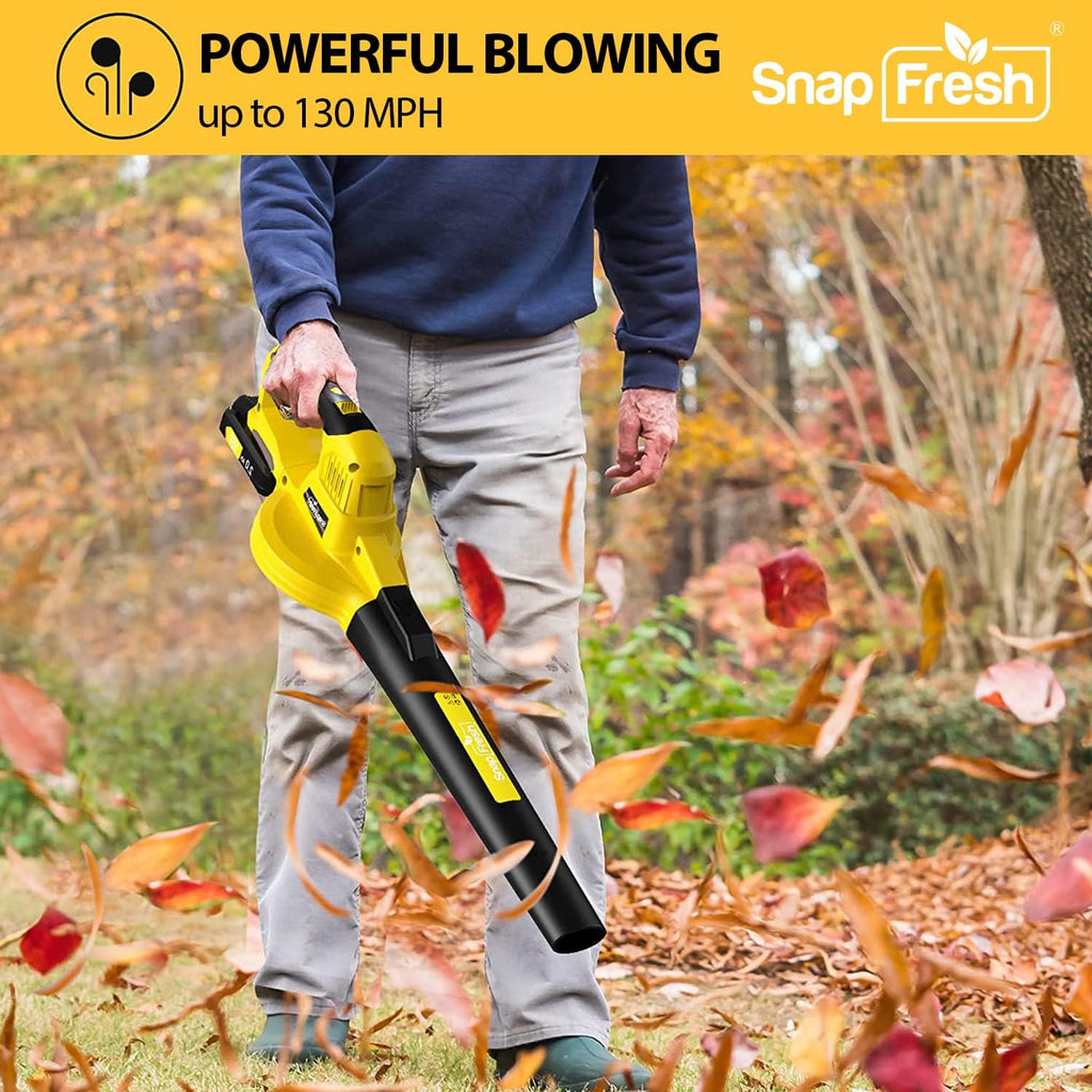 20V Cordless Electric Leaf Blower with Battery & Charger E131030
