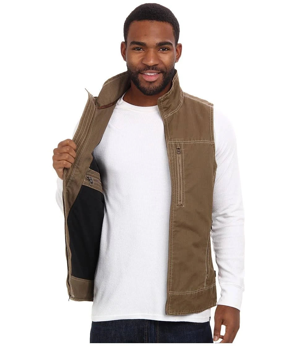 Khaki Burr Vest Y2069