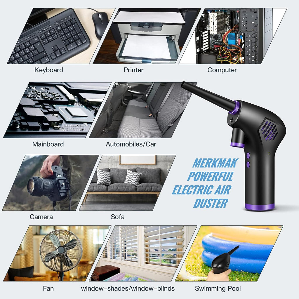Electric Cordless Air Duster with 15000mAH Battery T760527