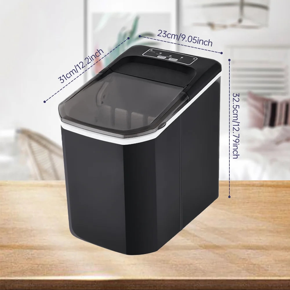 Countertop Ice Maker with Ice Basket O858031