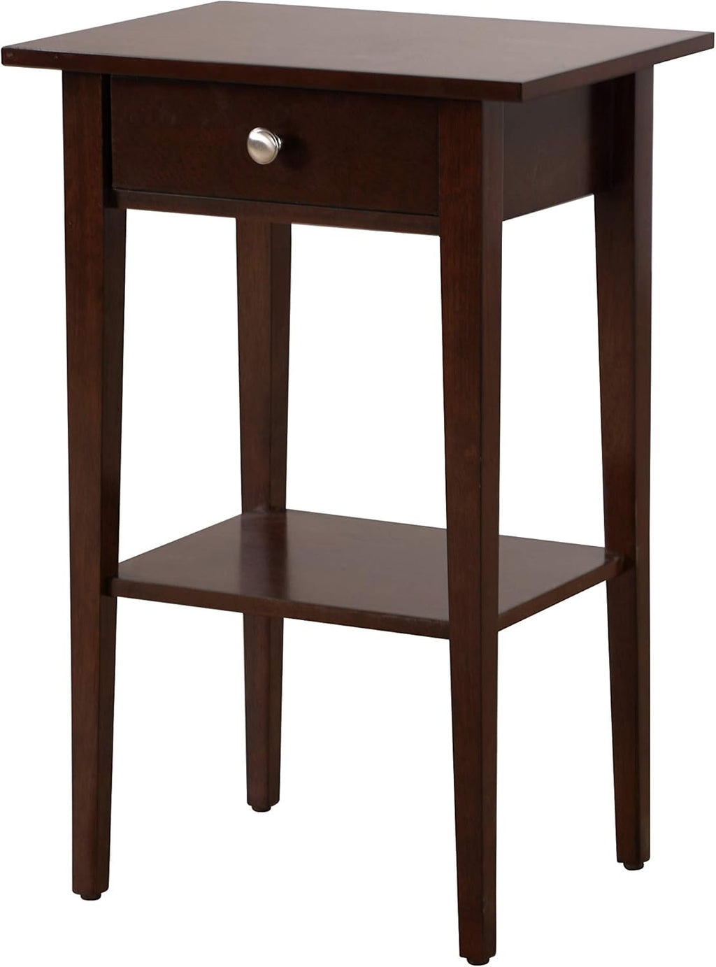 Cappuccino Nightstand Side Table M622